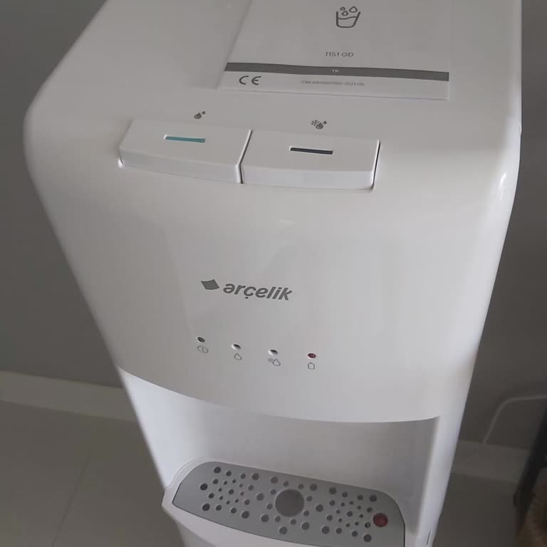 Arçelik 1151 GD Su Sebili - Koku Ve Tat Sorunu