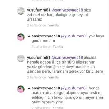 Dolap Kargomu Başkasına Gönderdiler