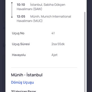 Pazarama Tatil Tek Yön Uçuşun Gidiş Geliş Uçuştan Pahalı Olması Hk.
