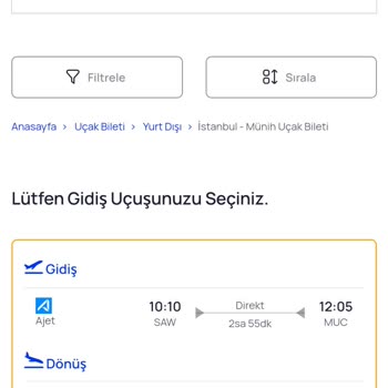 Pazarama Tatil Tek Yön Uçuşun Gidiş Geliş Uçuştan Pahalı Olması Hk.