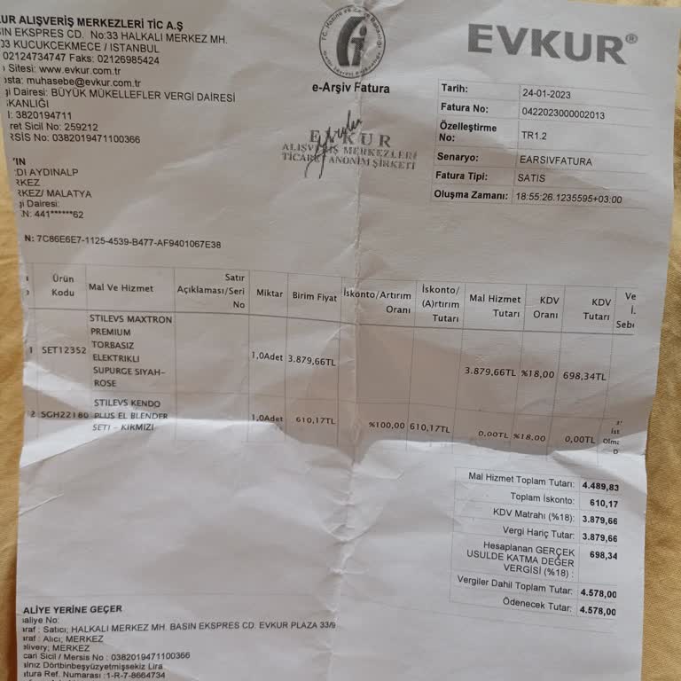 Evkur Alışveriş Bozuk Süpürge Sattılar