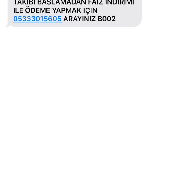 Metka Hukuk (SMS) Haksız Borçlandırma Ve İcra Takibi Tehdidi