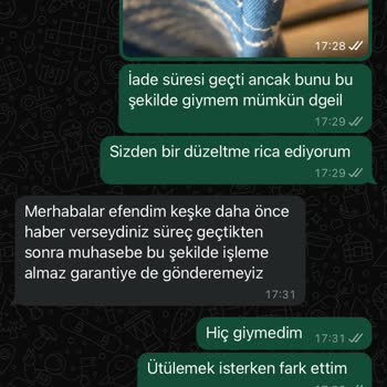 ŞENAY'IN Butiği Sökük Elbise Mağduriyeti