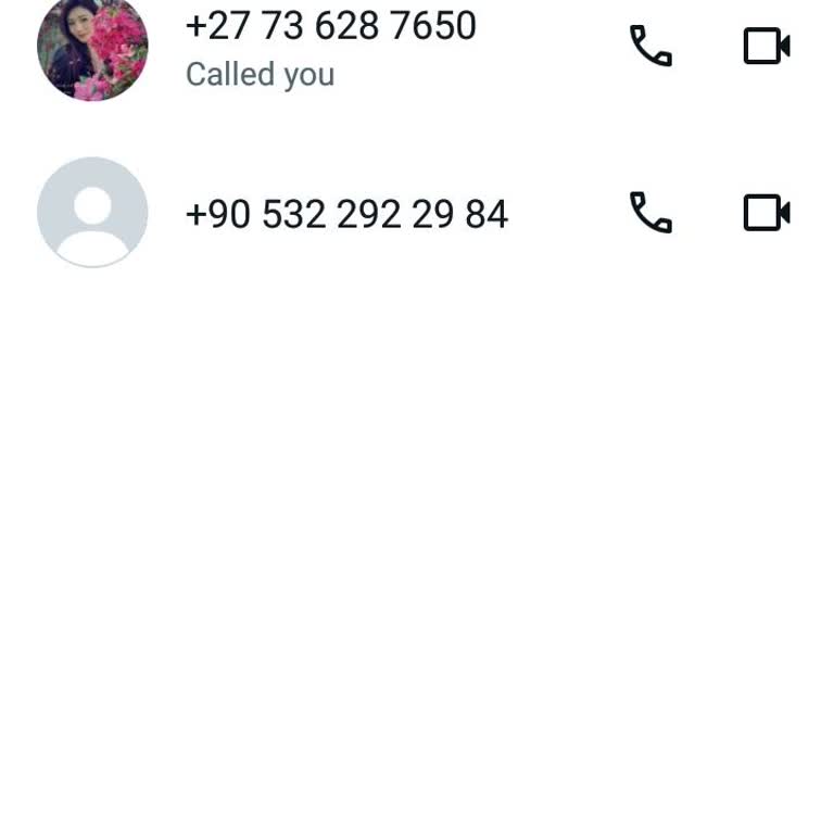 WhatsApp +27 Kodu Arama