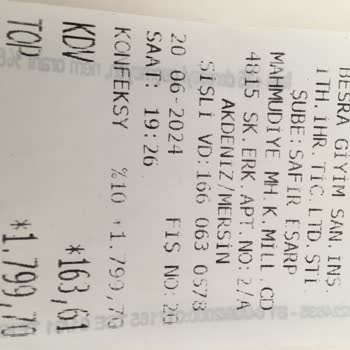 Moda Safir Müşteriye Kötü Davranma