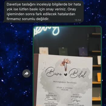 Moda Davetiye Hatalı Davetiye Bastırıp Ekstra Ücret Talebi