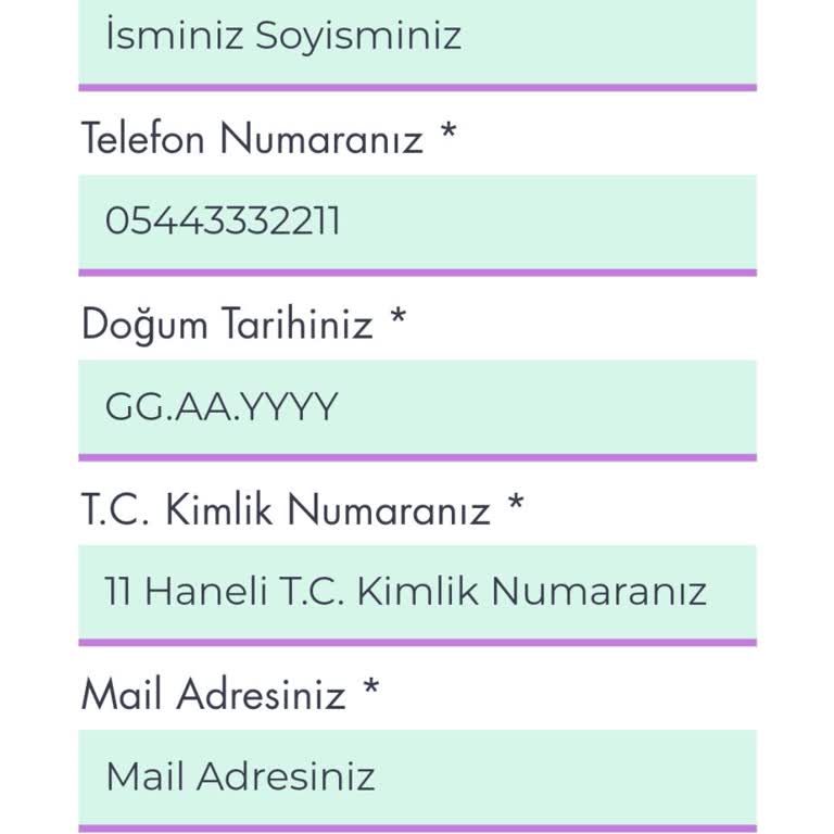 Eğitim Gönüllüleri Vakfı Adı Altında Şahsi Bilgilerin Toplanması