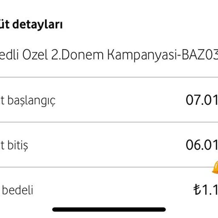 Vodafone Cayma Bedeli Mağduriyeti