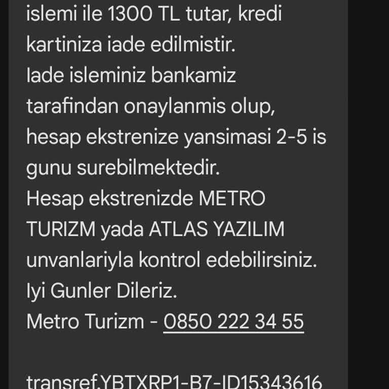 Ziraat Bankası Bilet İptal İademin Ödemesini Geri Alamıyorum
