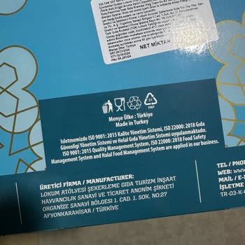 Lokum Atölyesi Lokumun İçinden Yanacı Cisim Çıktı.