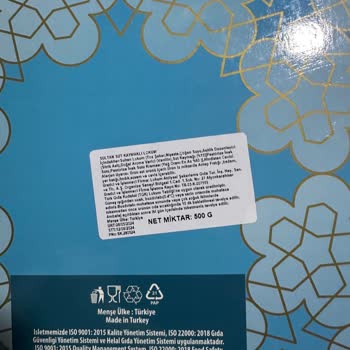 Lokum Atölyesi Lokumun İçinden Yanacı Cisim Çıktı.