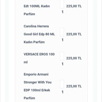 Shopier Parfüm Efendisi Yanlış Ürün Gönderdi