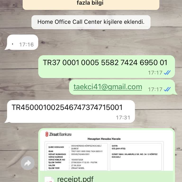 Home Office Call Center İş İçin Aradılar