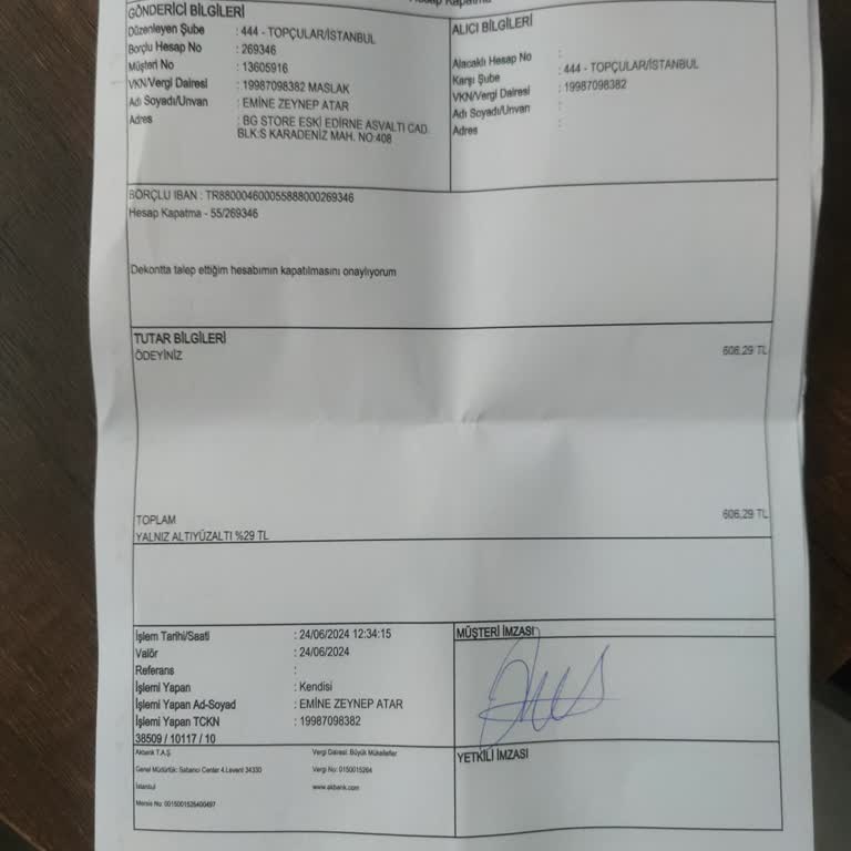 Akbank'ta Bloke Kaldırma Sorunu Ve Mağduriyet