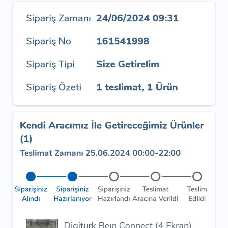 Carrefour SA Parayı Aldı Ürünü Vermiyor
