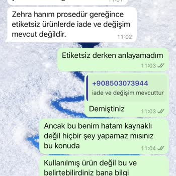 Sezgi Tekin Butik Ürün Ve Müşteri Hizmetleri Kalitesizliği