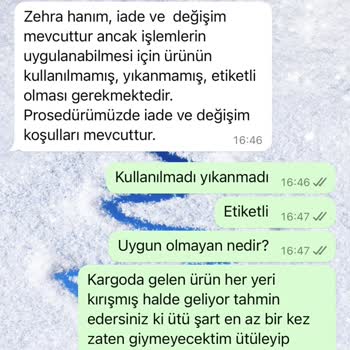 Sezgi Tekin Butik Ürün Ve Müşteri Hizmetleri Kalitesizliği