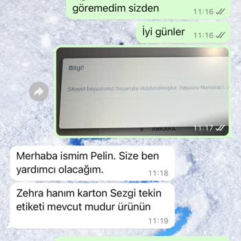 Sezgi Tekin Butik Ürün Ve Müşteri Hizmetleri Kalitesizliği