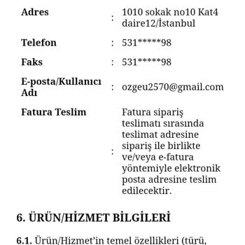 Trendyol Sipariş Şikayeti Hakkında