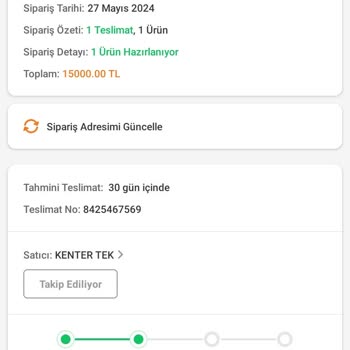 Trendyol Sipariş Şikayeti Hakkında