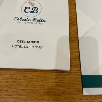 Celeste Bella Luxury Hotel & Spa Kirli Oda Faciası