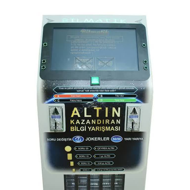 Bilmatik Makinesi Ödül Vermemek İçin 40 Takla Attı