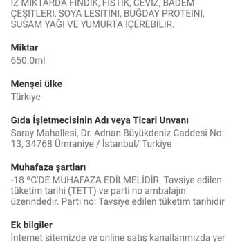 Yemek Sepeti Market Dondurma
