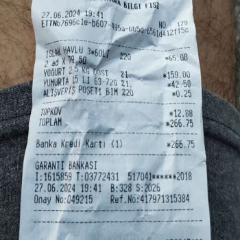 BİM Ücretin Tarafıma İadesini İstiyorum