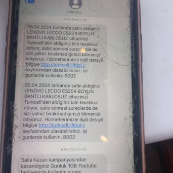 Turkcell Yanıltıcı Paket Ve Hediyelerle Karşılaştık