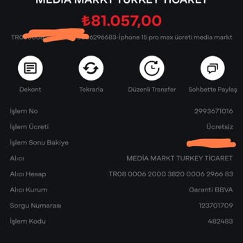 Media Markt Paramı İade Edin