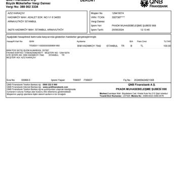 BİM İstanbulkart Bakiye Problemi