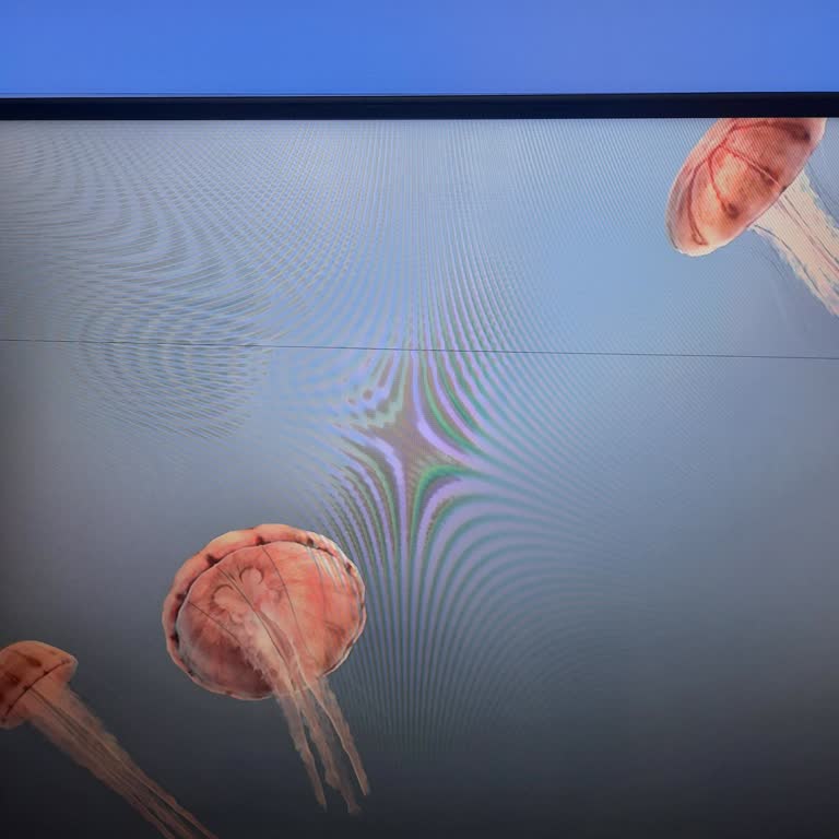 Philips TV Ekran Yatay Çizgi