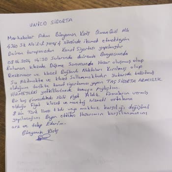 Unico Sigortaya Sigorta Yaptırmayın Pişman Olmamak İçin