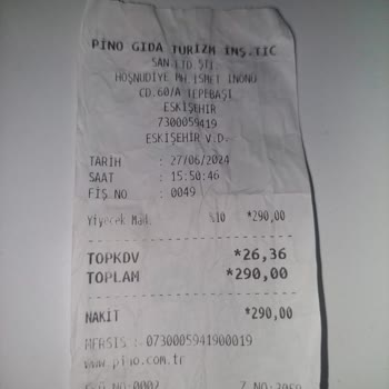 Pino'da Yaşadığım Hayal Kırıklığı