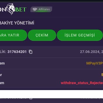 Lionbet Çoklu İp Bahanesiyle Kod Kazancımı Sildi