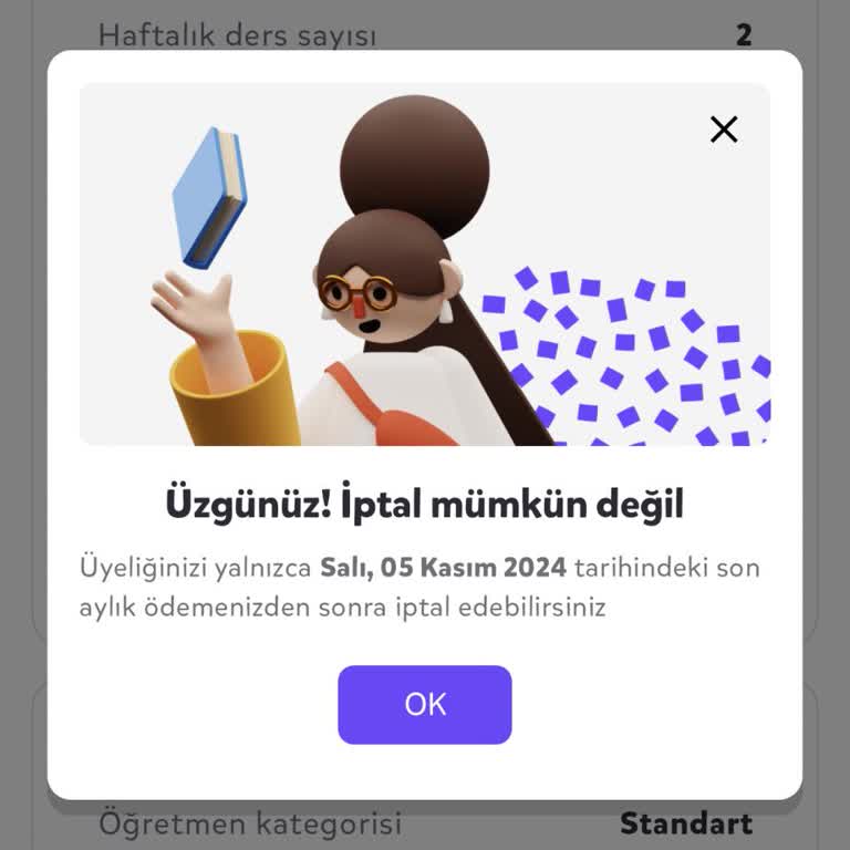 Novakid Üyeliğimi İptal Edemiyorum!