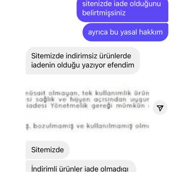 By Merve Serin İade Kabul Etmiyor!