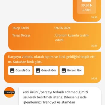 Milka Çikolata Kırık Geldi Ve İade İstendi
