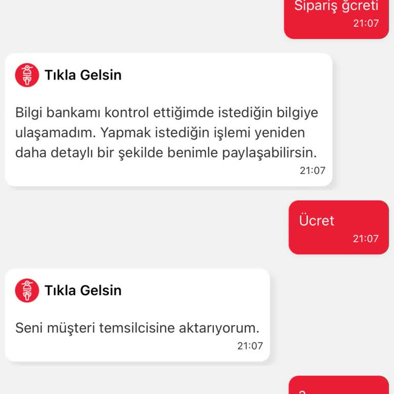 Tıkla Gelsin Uygulaması Tam Bir Fiyasko