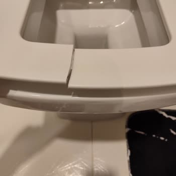 Seramiksan Klozet Kapağı Kırılması