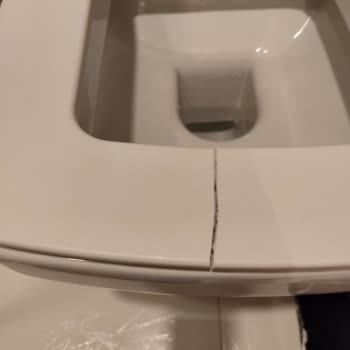 Seramiksan Klozet Kapağı Kırılması