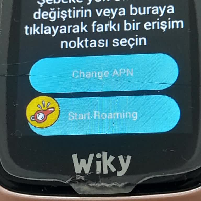 Wiky Watch Saat Ve Telefon Uygulama Açılmıyor