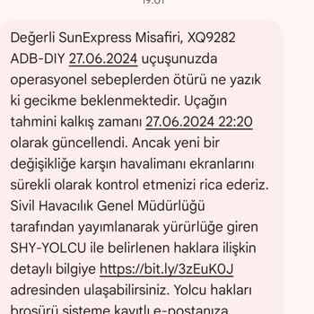 Sunexpress Hava Yolları Uçuş Gecikmeleri Ve Bilgilendirme Sorunları!