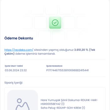 Reydeko Halı Halı Siparişlerinde İletişim Sorunu Ve Teslimat Problemi