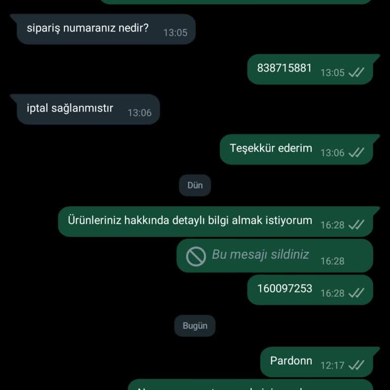 Meka Butik Kargolama Yapmıyor Mesaja Yanıt Vermiyor