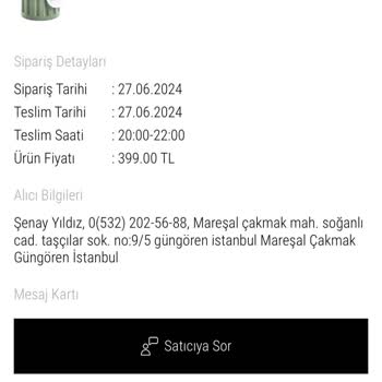 Taze Çiçek Teslim Edilemeyen Sipariş Ve Ulaşılamayan Çağrı Merkezi