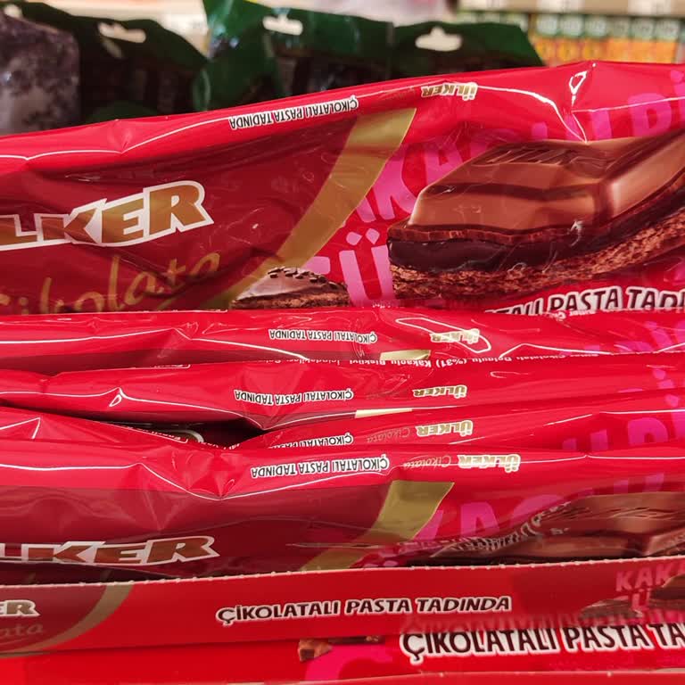 Ülker Şok Markette Erimiş Çikolatalar