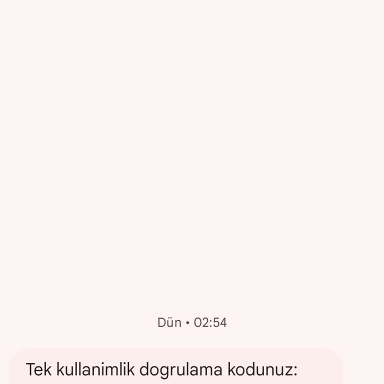Verify Bilinmeyen Uygulamadan Gelen Doğrulama Kodu Ve Tehdit