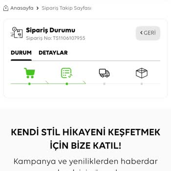 Aker Mağazacılık Aker Den Siparişim Gelmedi.
