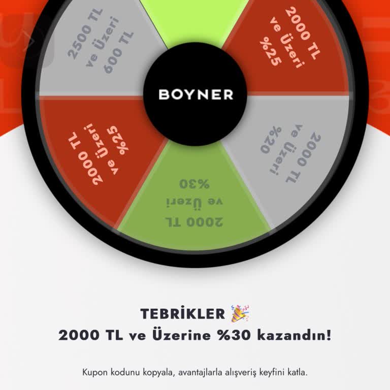 Boyner Şanslı Çark Çıkmazı Ve Kod Kullanamama